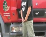 Truckers pissing ericdeman collection 04